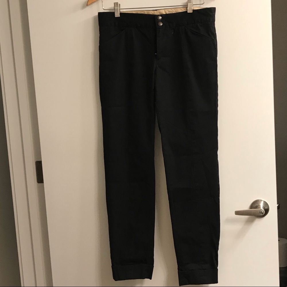 Rag and bone slim black pants